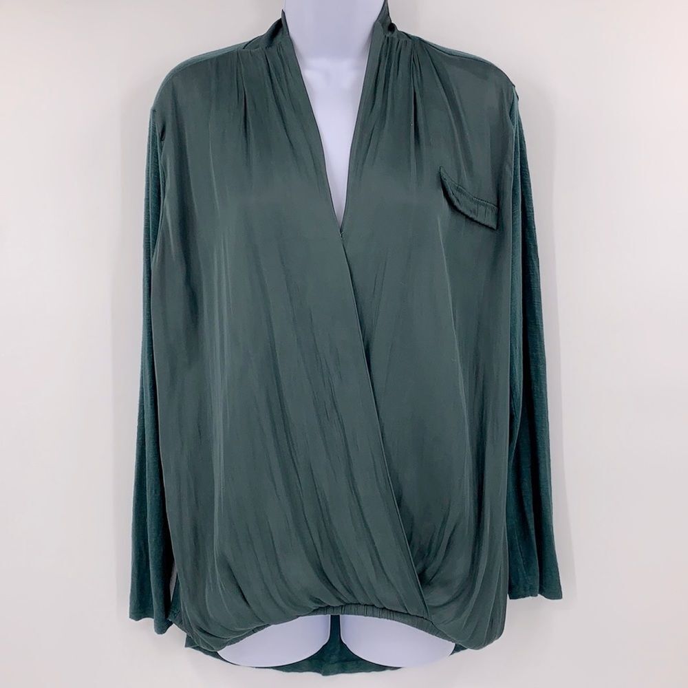 Dolan Emerald Green Top Sz M